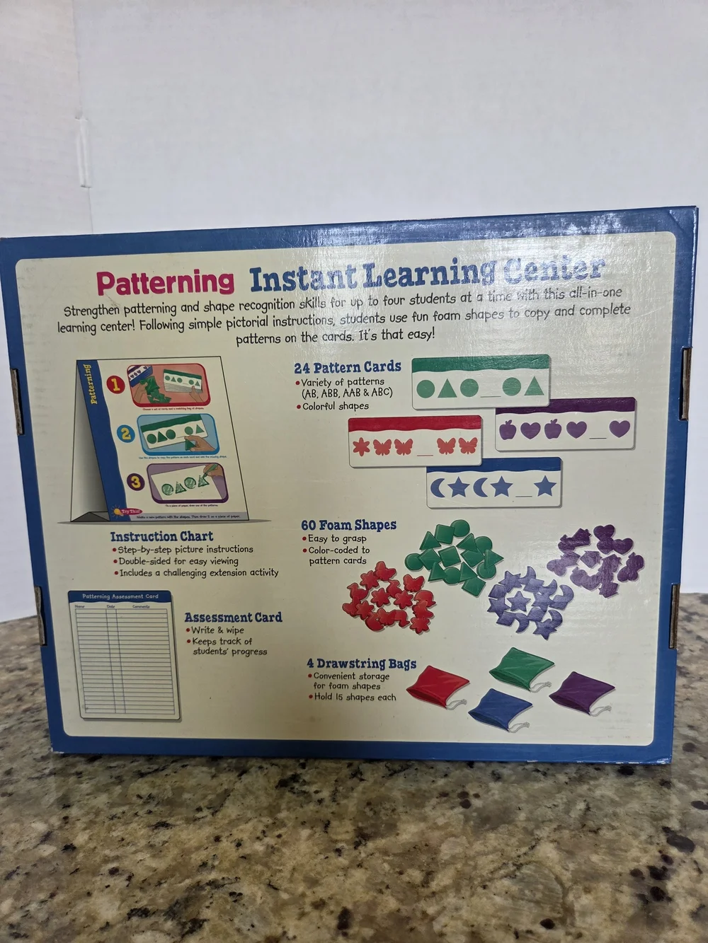 Lakeshore Learning Instant Learning Center Patterning TT953 Homeschool Ages 4+